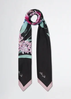 Liu Jo Foulard à fleurs|Femme Écharpes Et Foulards