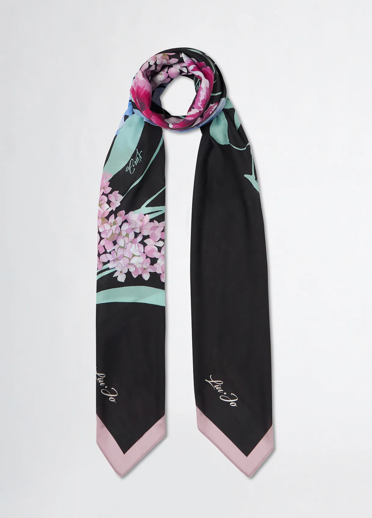 Liu Jo Foulard à fleurs|Femme Écharpes Et Foulards