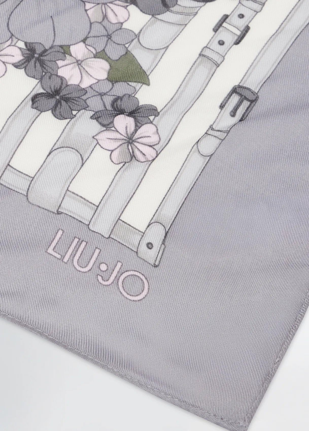 Liu Jo Foulard à fleurs|Femme Écharpes Et Foulards