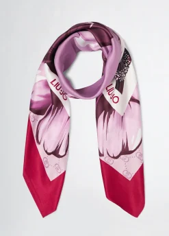Liu Jo Foulard à fleurs|Femme Écharpes Et Foulards