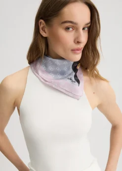 Liu Jo Foulard avec angle floral|Femme Écharpes Et Foulards