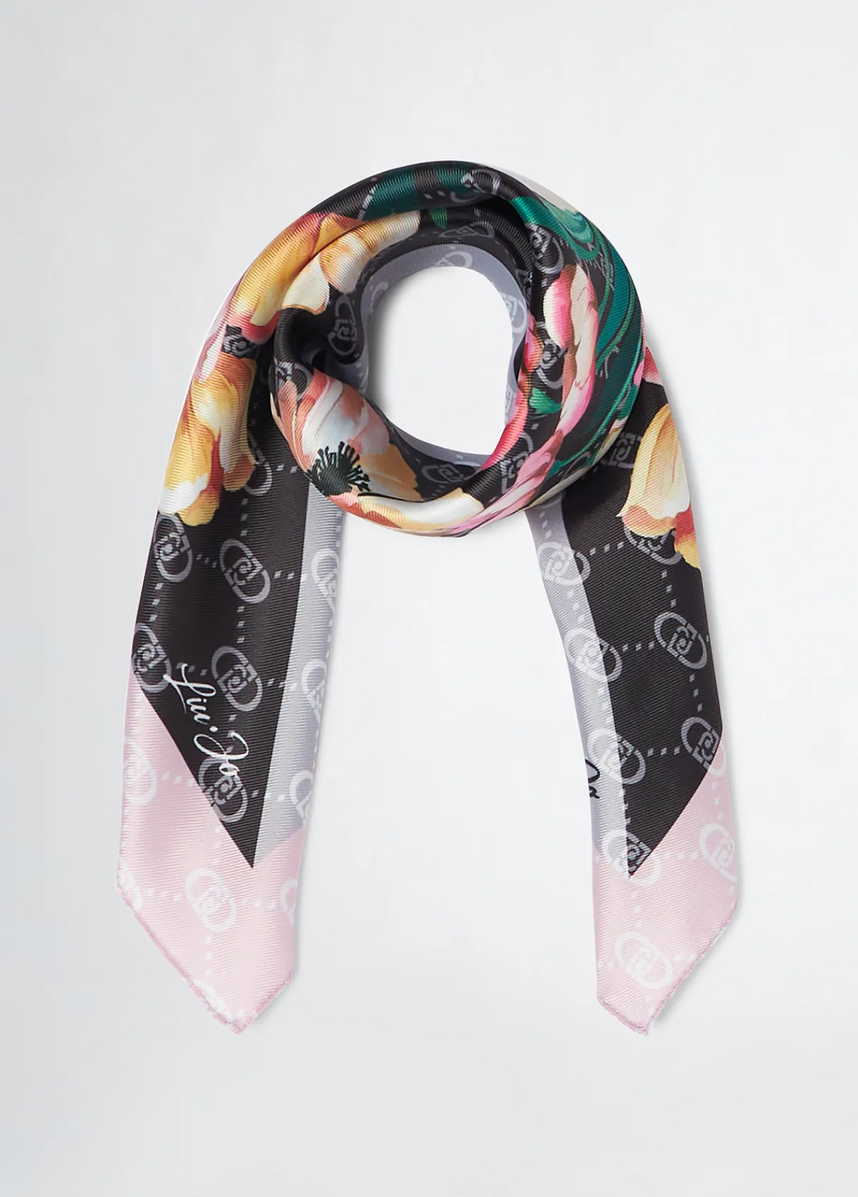 Liu Jo Foulard avec angle floral|Femme Écharpes Et Foulards