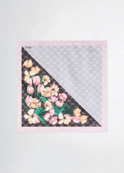 Liu Jo Foulard avec angle floral|Femme Écharpes Et Foulards