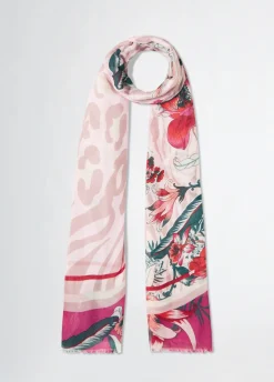 Liu Jo Foulard avec imprimé à fleurs|Femme Écharpes Et Foulards