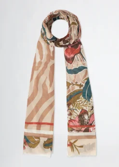 Liu Jo Foulard avec imprimé à fleurs|Femme Écharpes Et Foulards