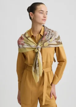 Liu Jo Foulard avec imprimé à fleurs|Femme Écharpes Et Foulards