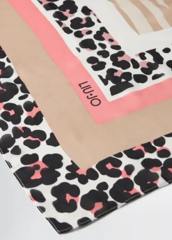 Liu Jo Foulard avec imprimé animalier|Femme Écharpes Et Foulards