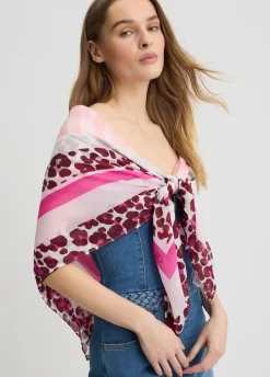 Liu Jo Foulard avec imprimé animalier|Femme Écharpes Et Foulards