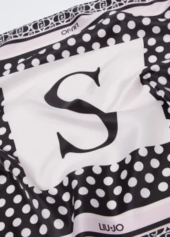 Liu Jo Foulard avec lettre|Femme Écharpes Et Foulards