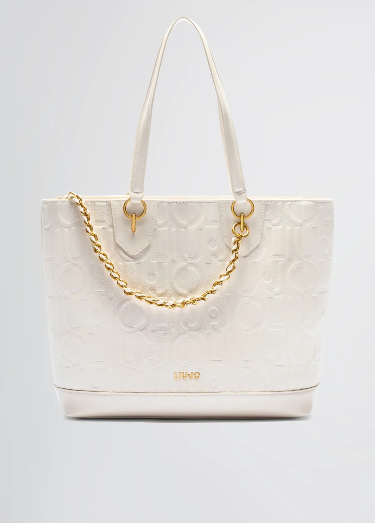 Liu Jo Fourre-tout format moyen avec chaîne décorative|Femme Sac Shopper