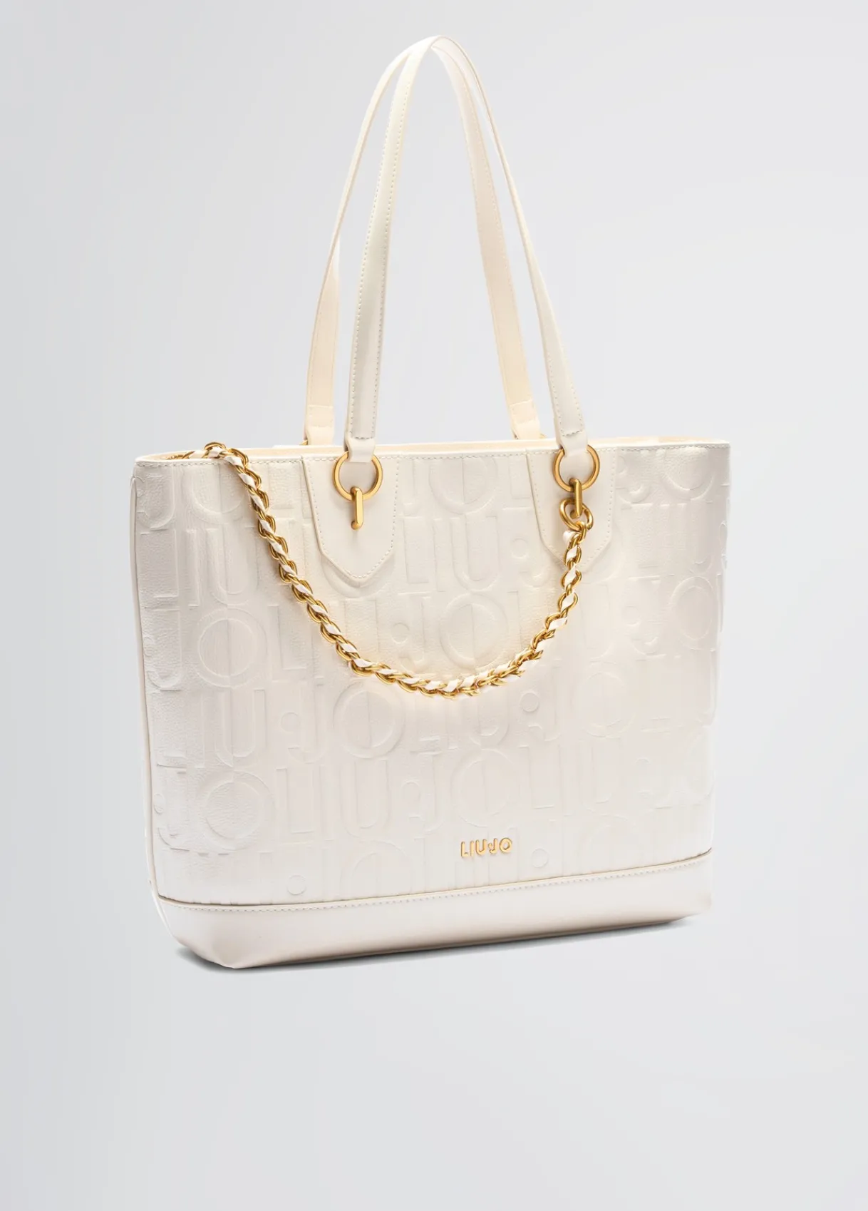 Liu Jo Fourre-tout format moyen avec chaîne décorative|Femme Sac Shopper