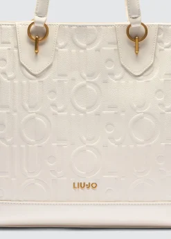Liu Jo Fourre-tout format moyen avec chaîne décorative|Femme Sac Shopper