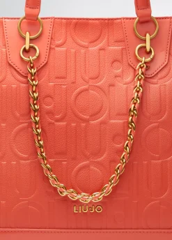 Liu Jo Fourre-tout format moyen avec chaîne décorative|Femme Sac Shopper