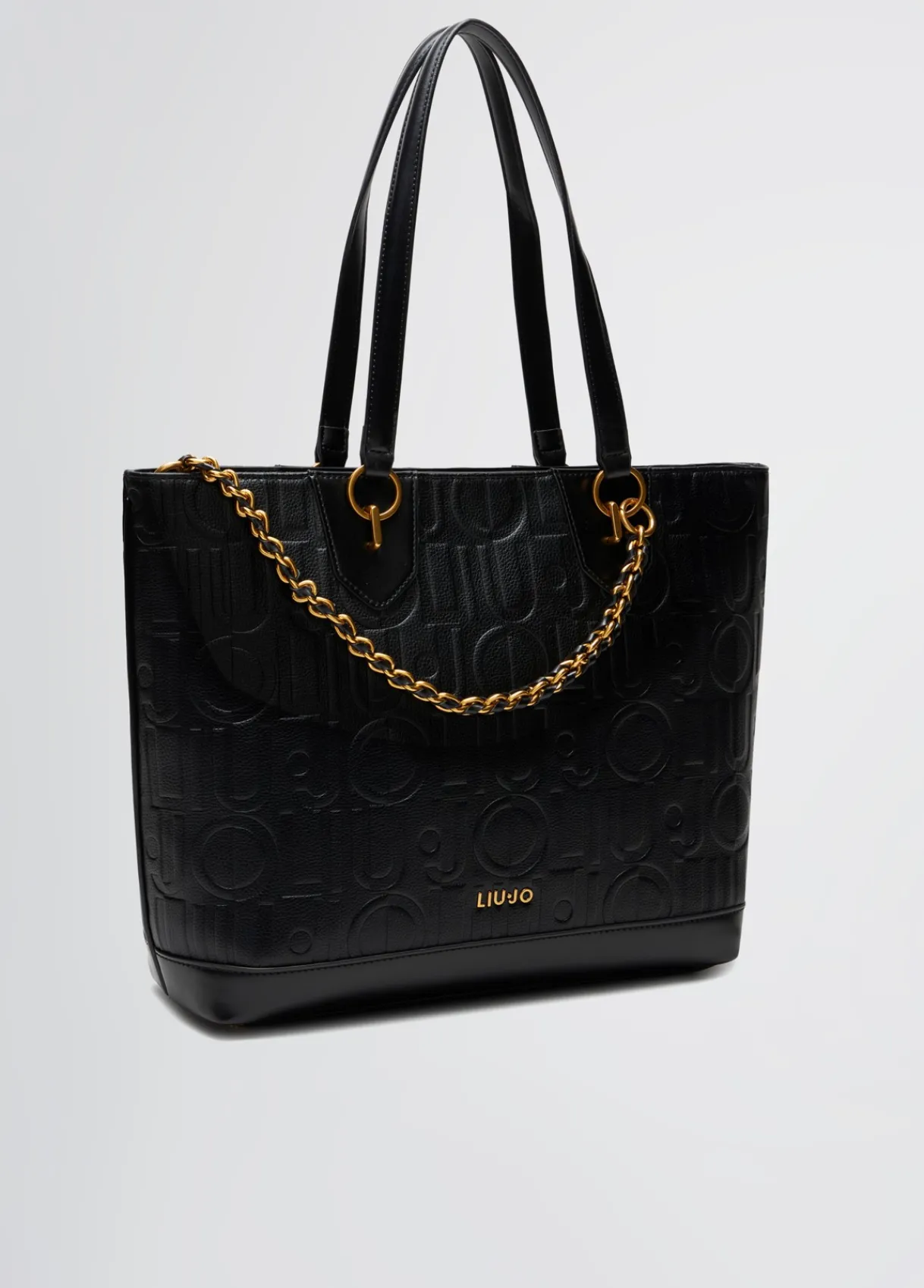 Liu Jo Fourre-tout format moyen avec chaîne décorative|Femme Sac Shopper
