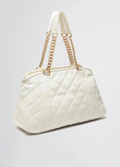 Liu Jo Fourre-tout format moyen matelassé avec charm|Femme Sac Shopper
