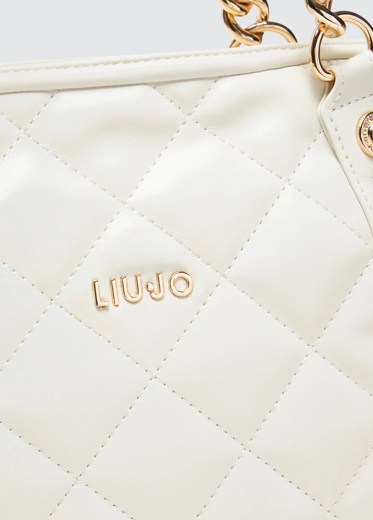 Liu Jo Fourre-tout format moyen matelassé avec charm|Femme Sac Shopper