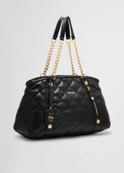 Liu Jo Fourre-tout format moyen matelassé avec charm|Femme Sac Shopper