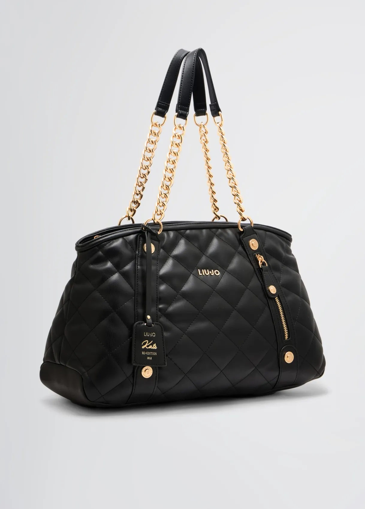 Liu Jo Fourre-tout format moyen matelassé avec charm|Femme Sac Shopper