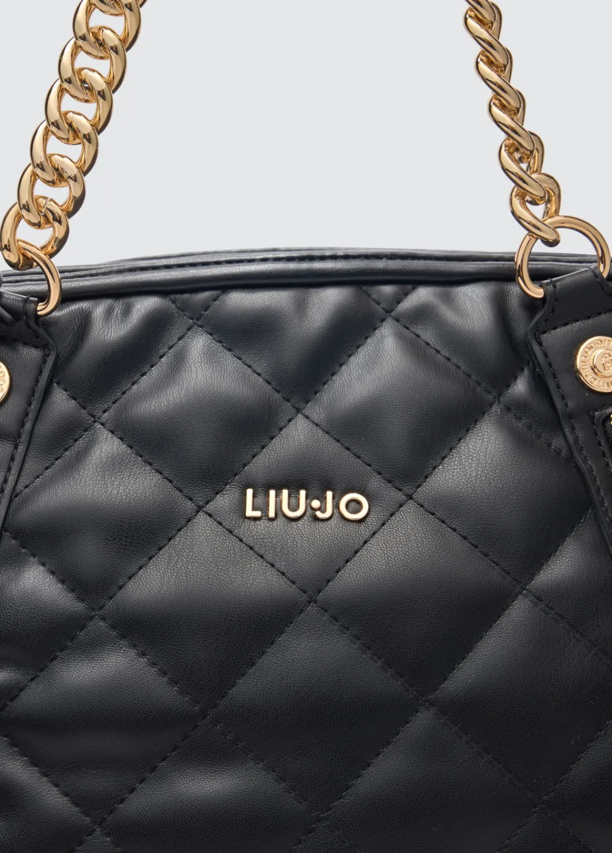Liu Jo Fourre-tout format moyen matelassé avec charm|Femme Sac Shopper