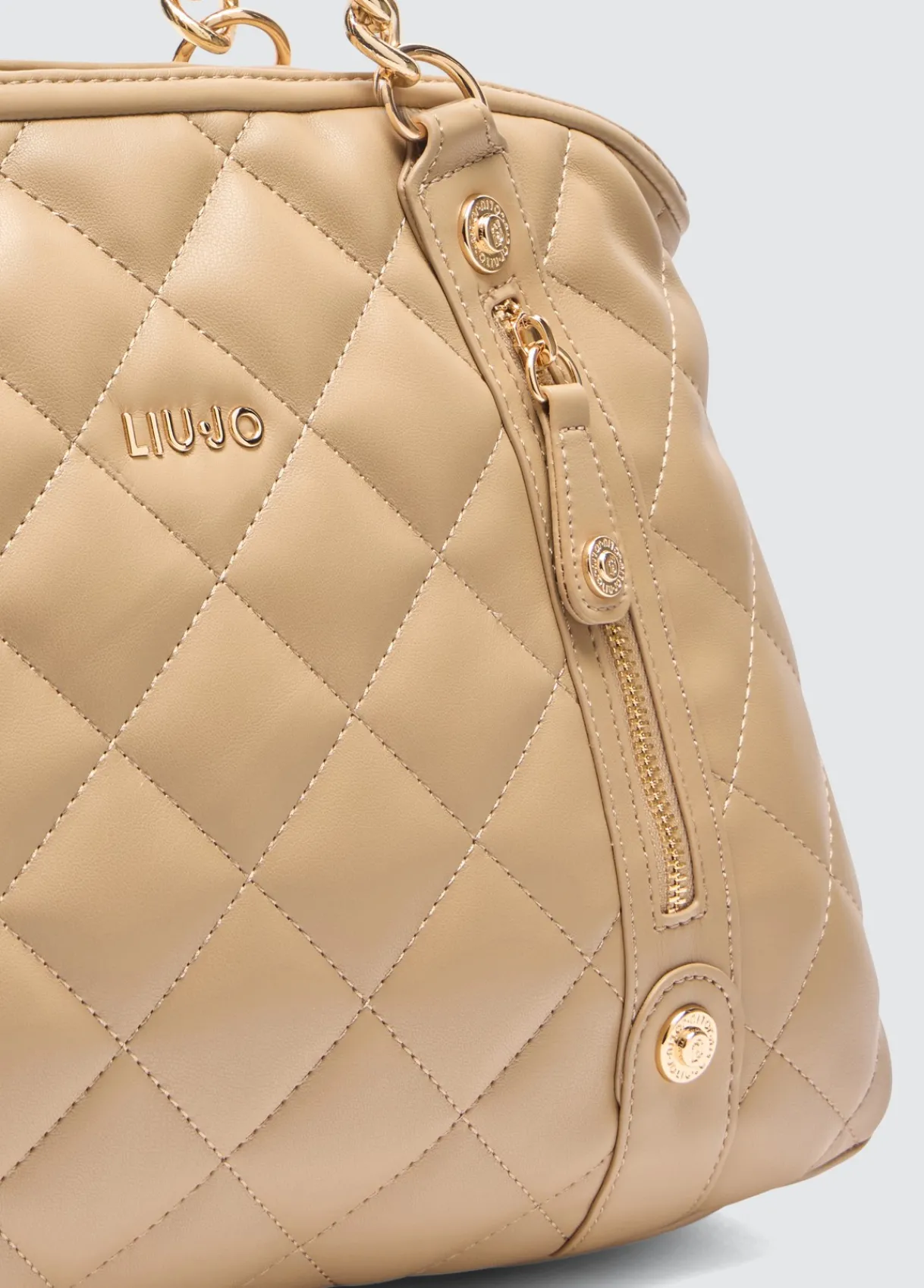 Liu Jo Fourre-tout format moyen matelassé avec charm|Femme Sac Shopper