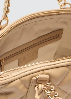 Liu Jo Fourre-tout format moyen matelassé avec charm|Femme Sac Shopper