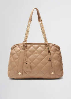 Liu Jo Fourre-tout format moyen matelassé avec charm|Femme Sac Shopper