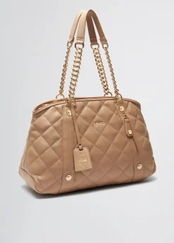 Liu Jo Fourre-tout format moyen matelassé avec charm|Femme Sac Shopper