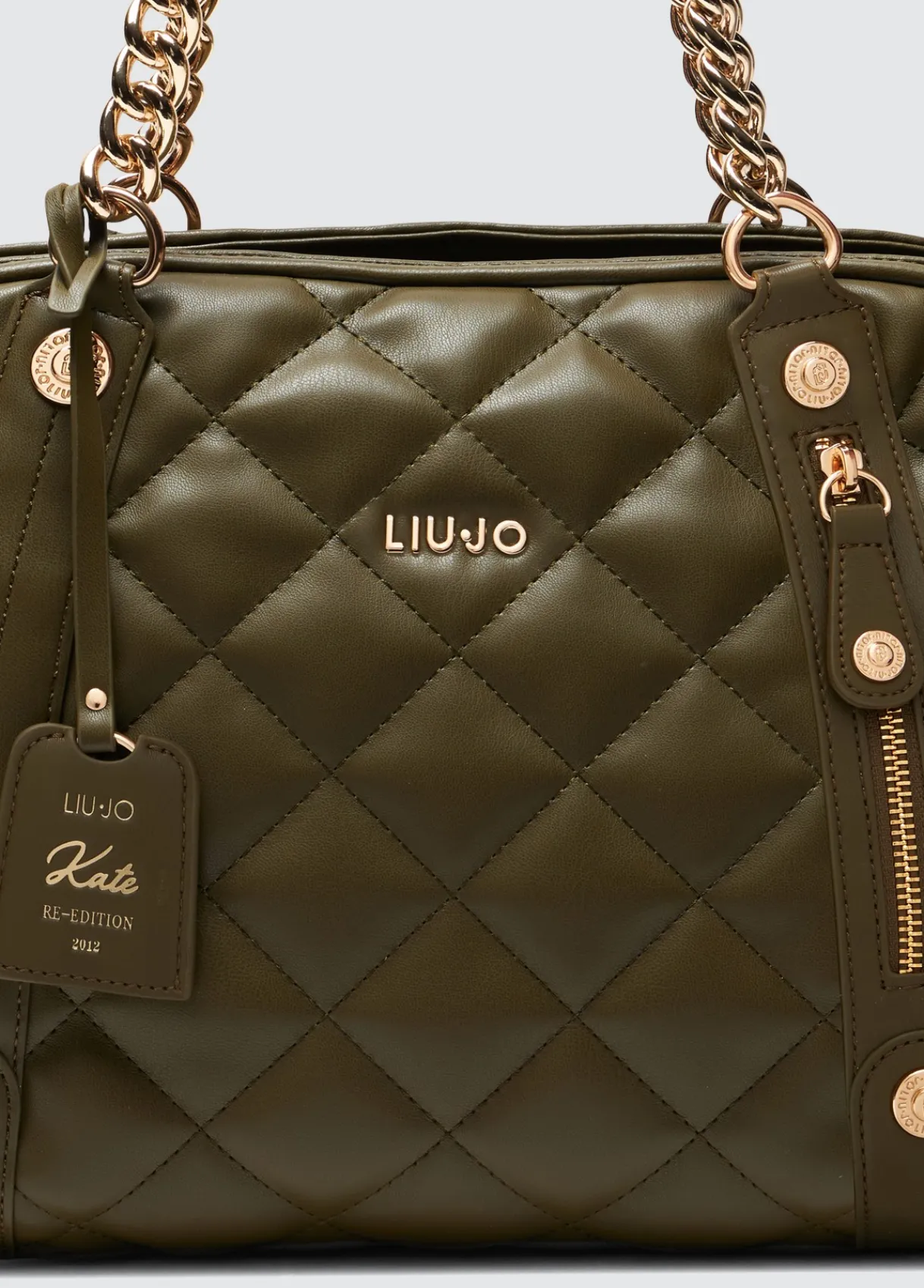 Liu Jo Fourre-tout format moyen matelassé avec charm|Femme Sac Shopper