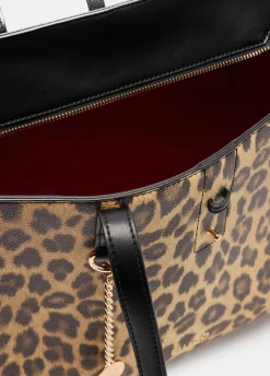 Liu Jo Fourre-tout grand format animalier|Femme Sac Shopper