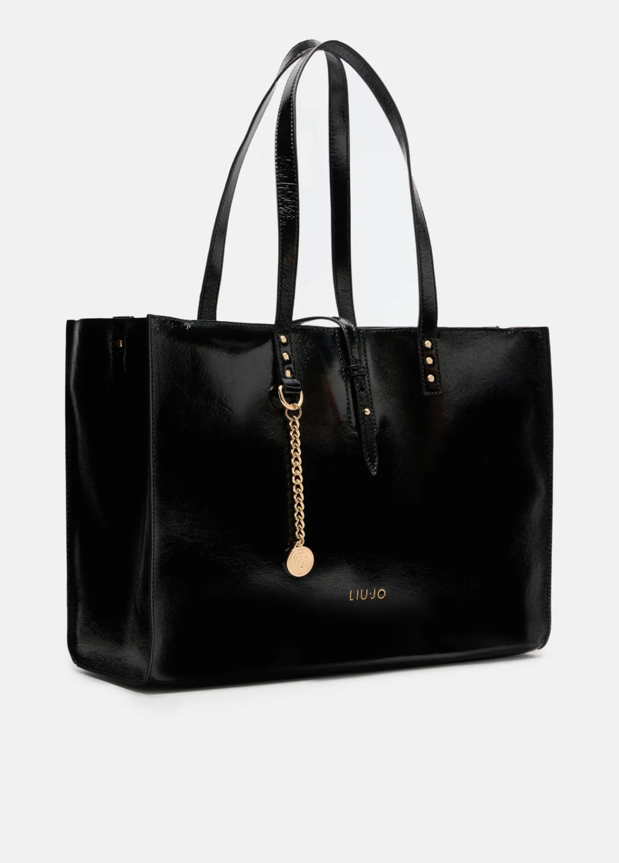 Liu Jo Fourre-tout grand format brillant|Femme Sac Shopper