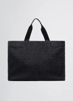 Liu Jo Fourre-tout grand format en jacquard|Femme Sac Shopper