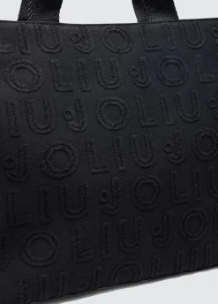 Liu Jo Fourre-tout grand format en jacquard|Femme Sac Shopper