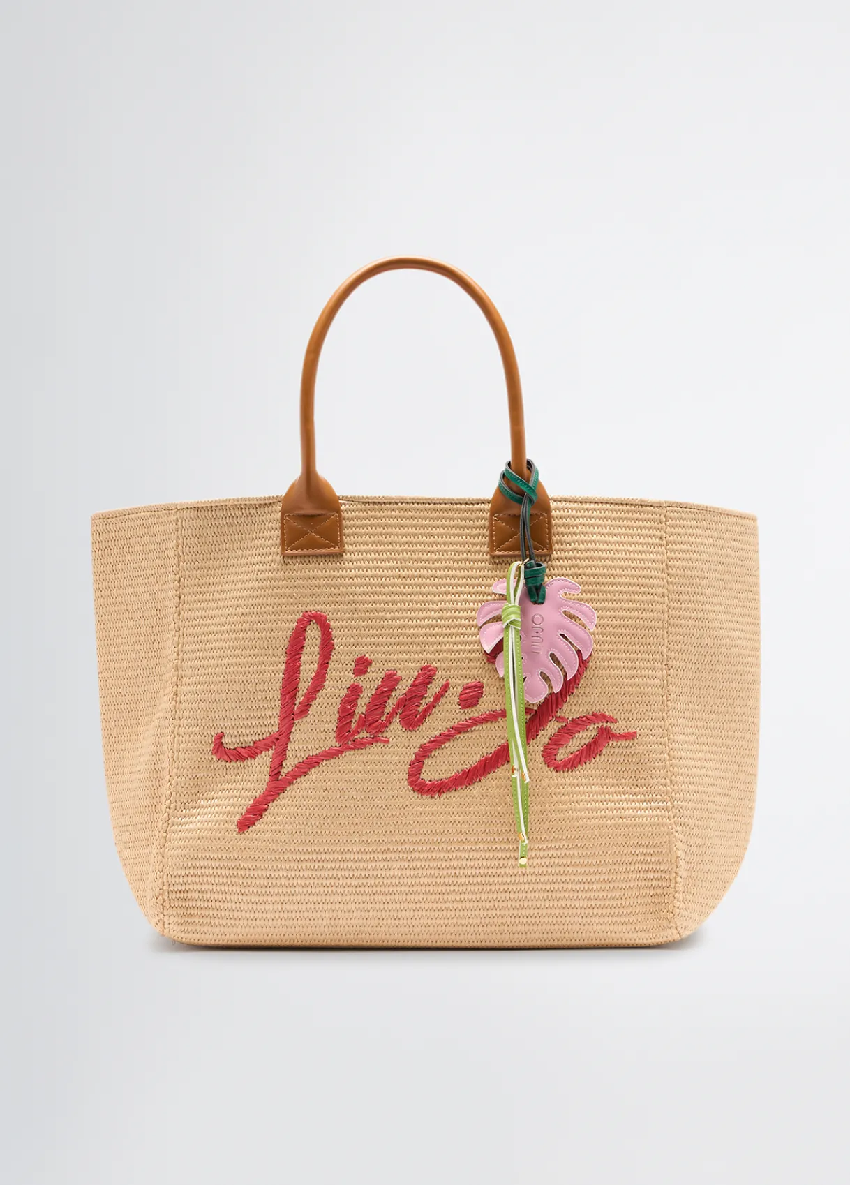 Liu Jo Fourre-tout grand format en raphia|Femme Sac Shopper|Mode Plage