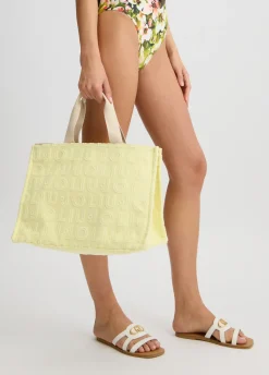 Liu Jo Fourre-tout grand format en jacquard|Femme Sac Shopper