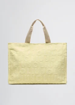 Liu Jo Fourre-tout grand format en jacquard|Femme Sac Shopper
