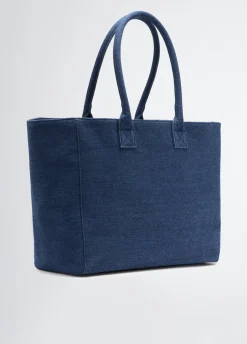 Liu Jo Fourre-tout grand format en denim|Femme Sac Shopper|Mode Plage