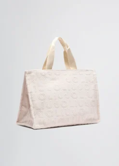 Liu Jo Fourre-tout grand format en jacquard|Femme Sac Shopper