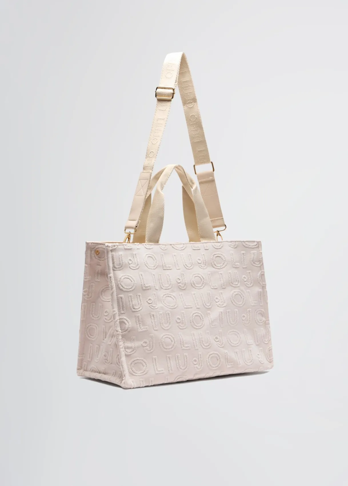 Liu Jo Fourre-tout grand format en jacquard|Femme Sac Shopper
