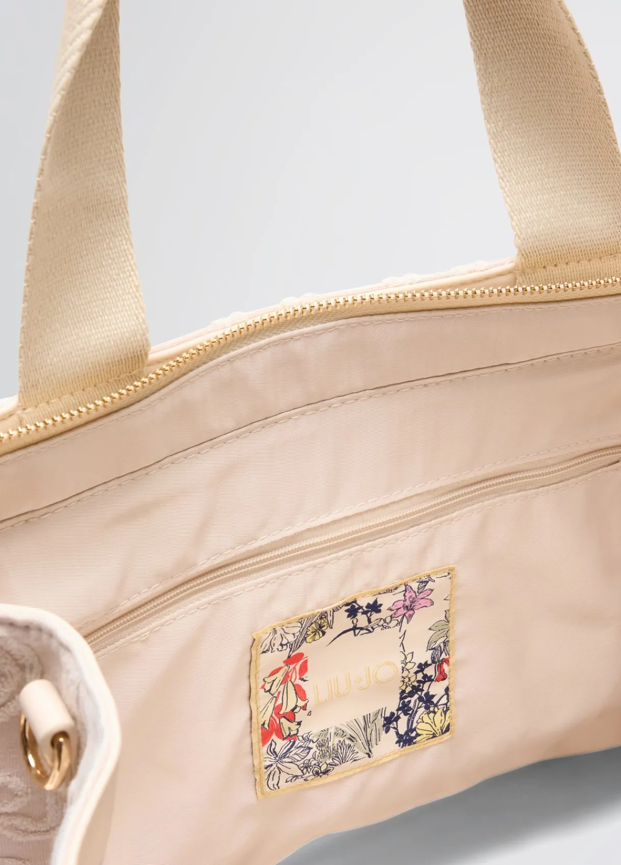 Liu Jo Fourre-tout grand format en jacquard|Femme Sac Shopper