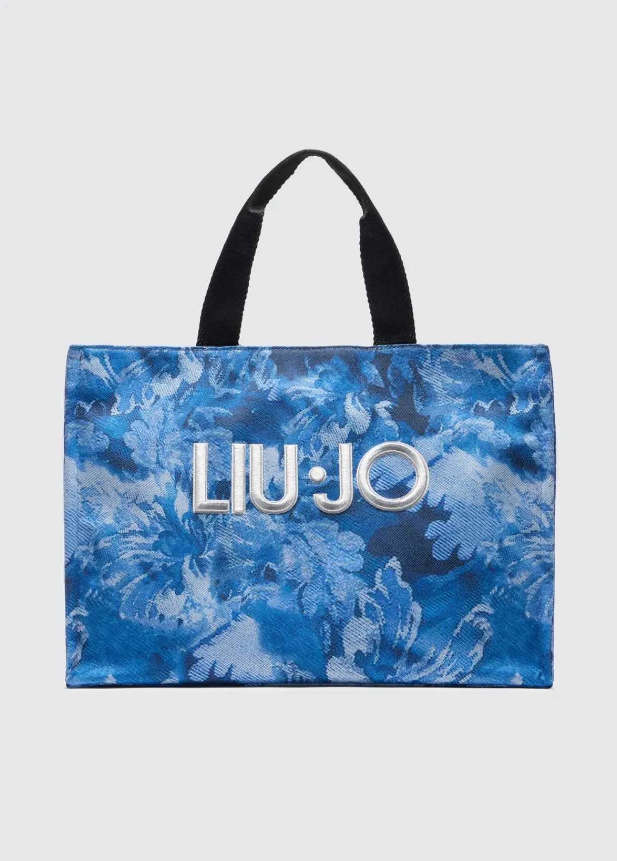 Liu Jo Fourre-tout grand format en denim imprimé|Femme Sac Shopper