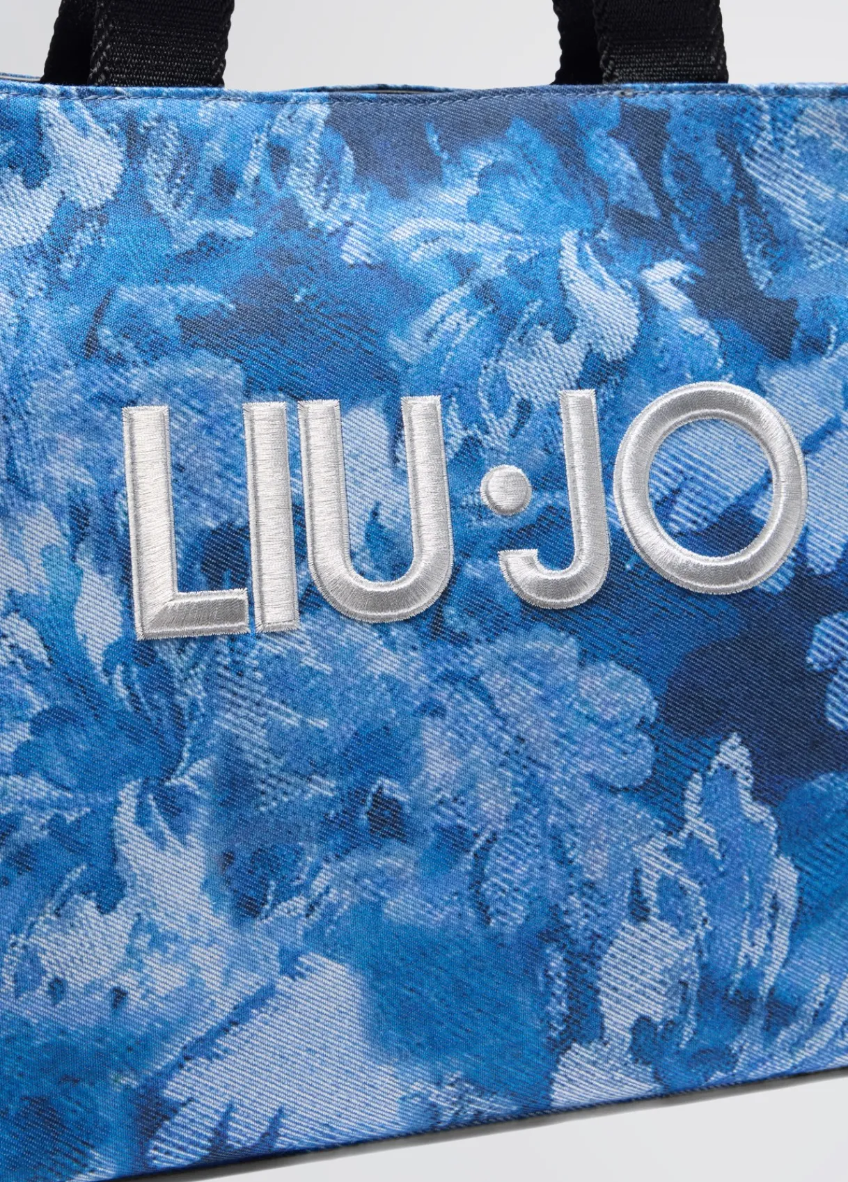 Liu Jo Fourre-tout grand format en denim imprimé|Femme Sac Shopper