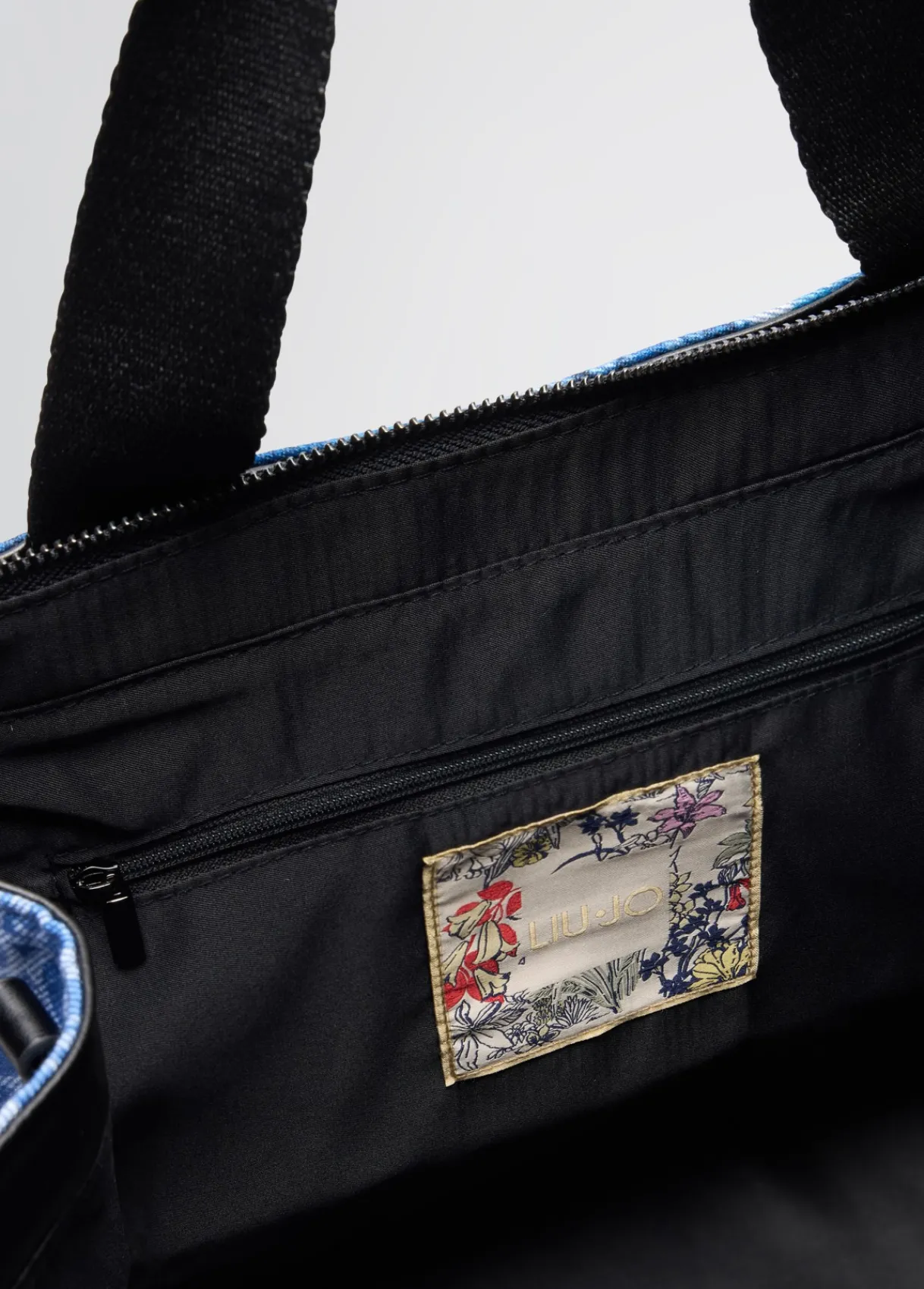 Liu Jo Fourre-tout grand format en denim imprimé|Femme Sac Shopper