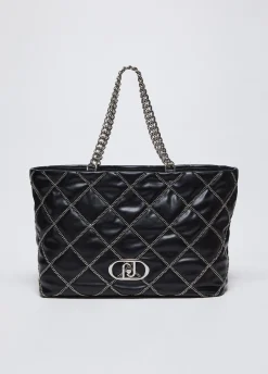 Liu Jo Fourre-tout grand format LaPuffy avec chaînes|Femme Sac Shopper