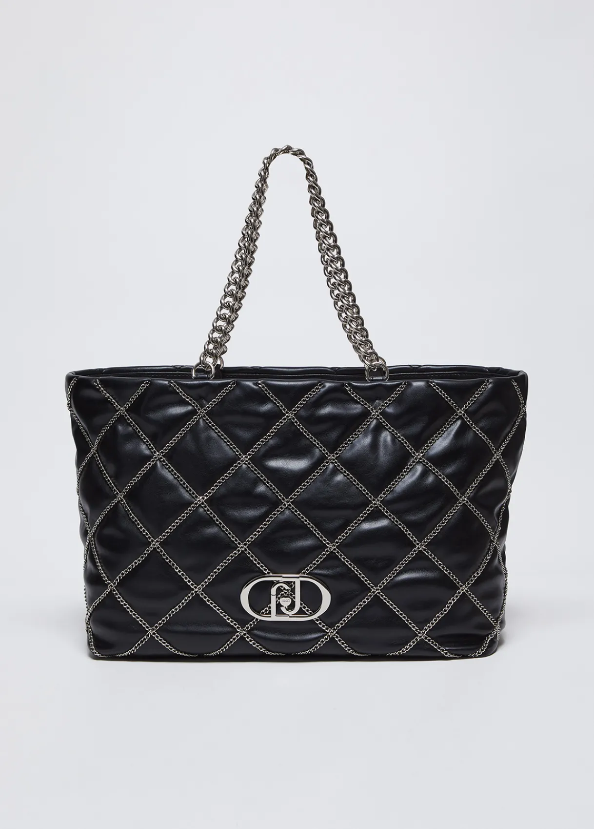 Liu Jo Fourre-tout grand format LaPuffy avec chaînes|Femme Sac Shopper