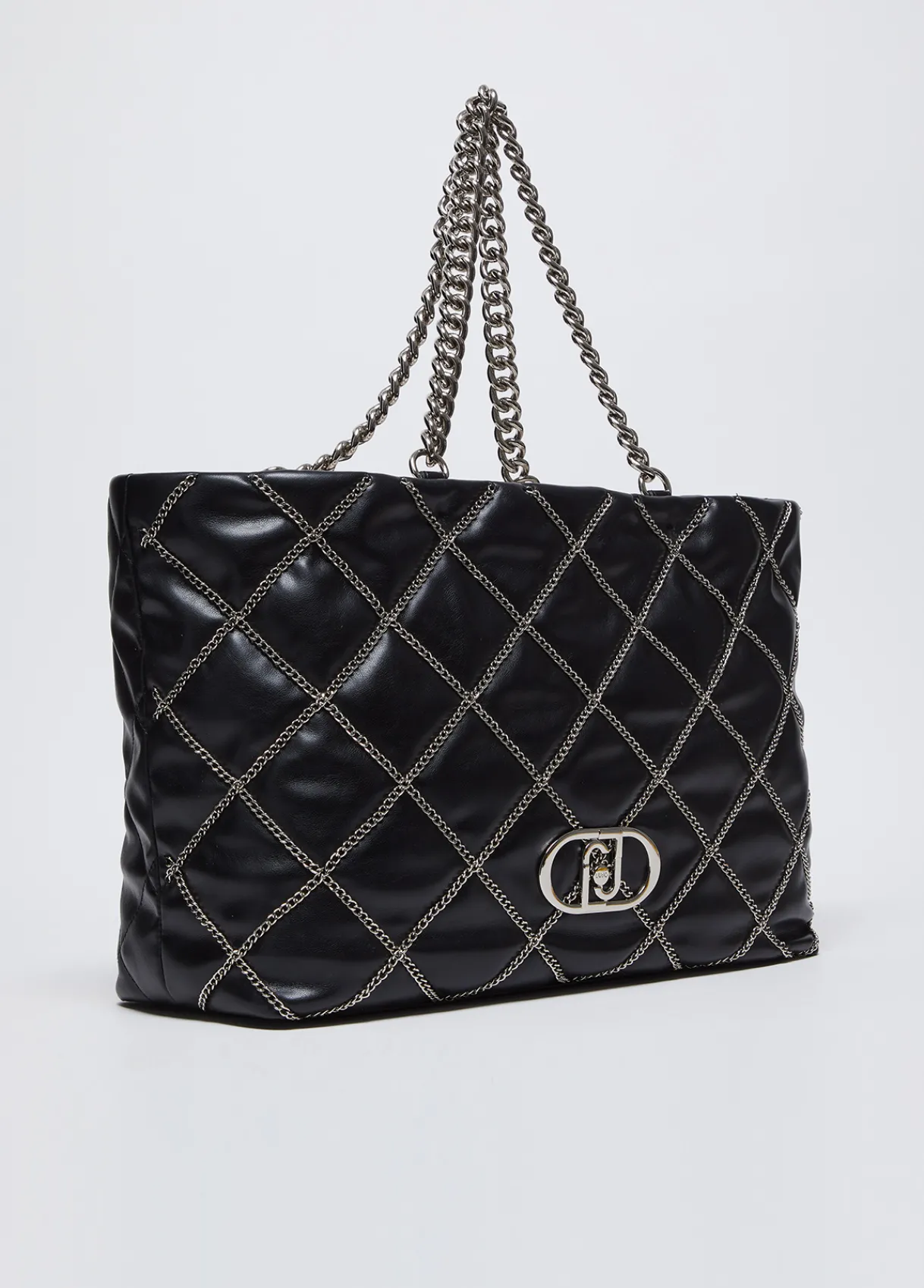 Liu Jo Fourre-tout grand format LaPuffy avec chaînes|Femme Sac Shopper