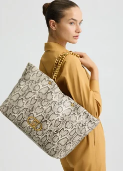 Liu Jo Fourre-tout grand format LaPuffy avec|Femme Sac Shopper|Lapuffy