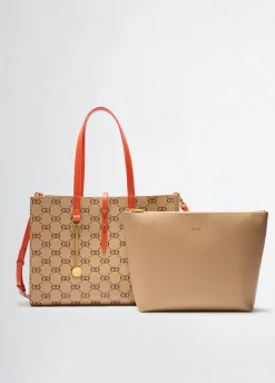 Liu Jo Fourre-tout grand format monogrammé|Femme Sac Shopper