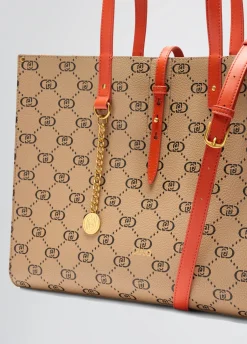 Liu Jo Fourre-tout grand format monogrammé|Femme Sac Shopper