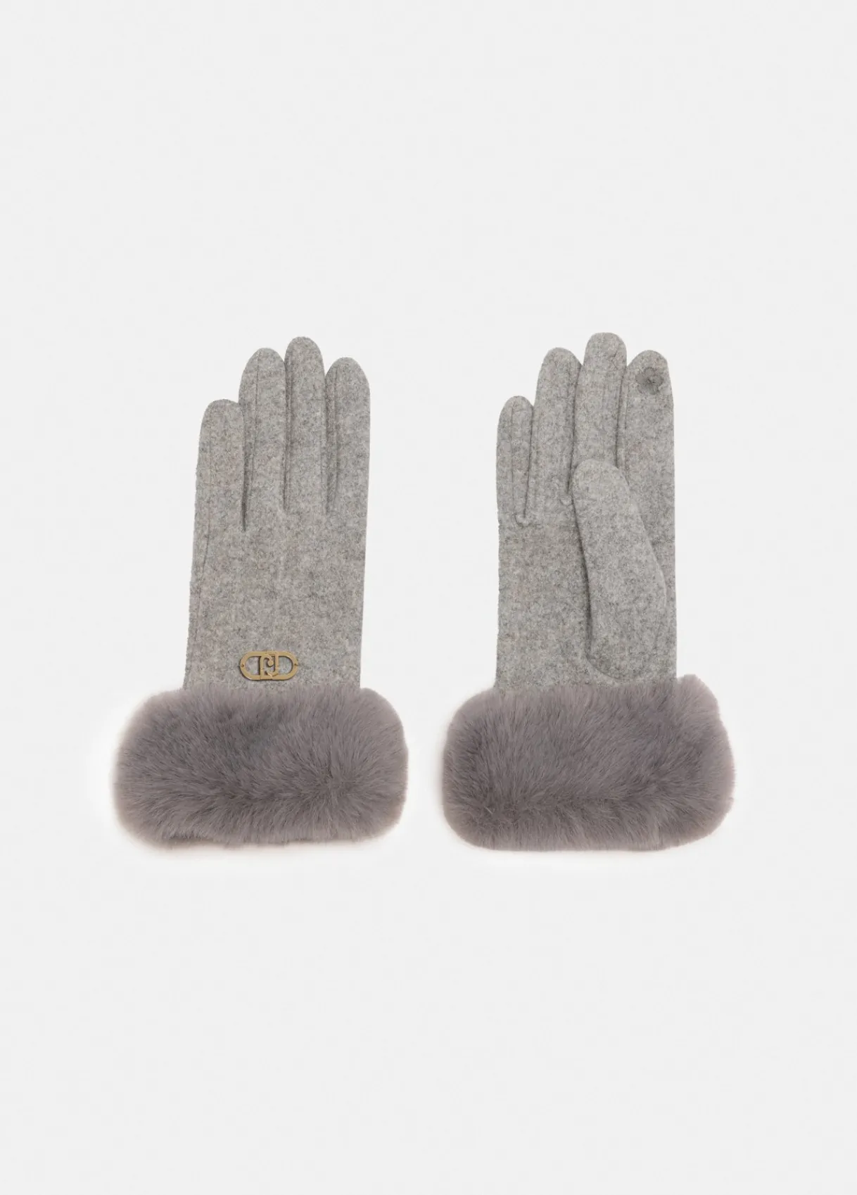 Liu Jo Gants avec détails en imitation fourrure|Femme Bonnets
