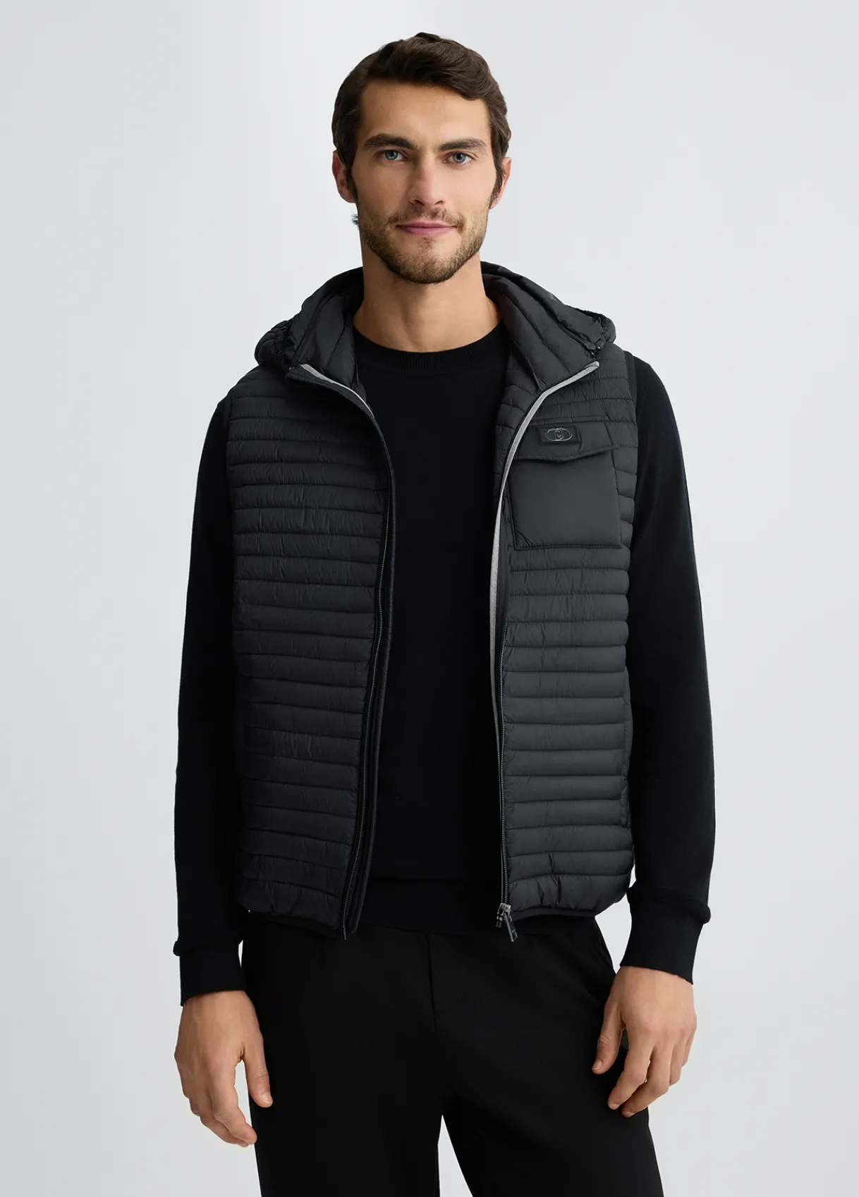 Liu Jo Gilet avec capuche amovible|Homme Pardessus